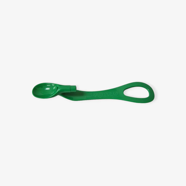 Ergonomic Scoop for Fill n Squeeze Bags