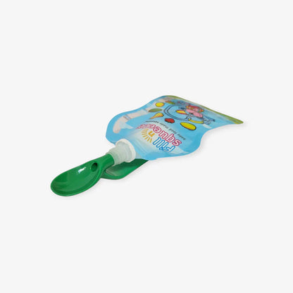 Ergonomic Scoop for Fill n Squeeze Bags