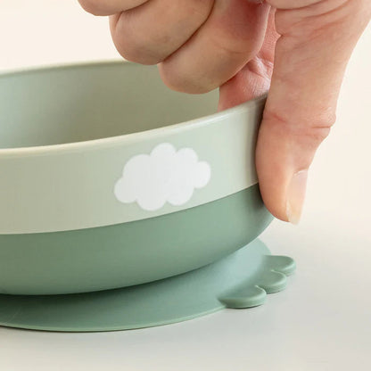 Set Primeras Comidas Happy Clouds - Verde