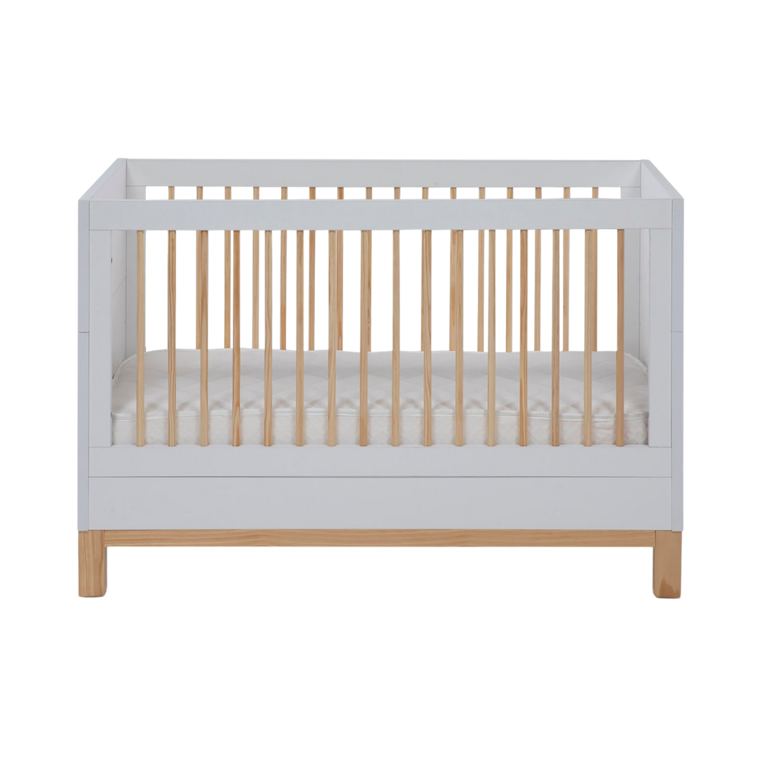 Cuna 3 en 1 Elena - 137 x 78 cm - Natura/Blanco | Form Design