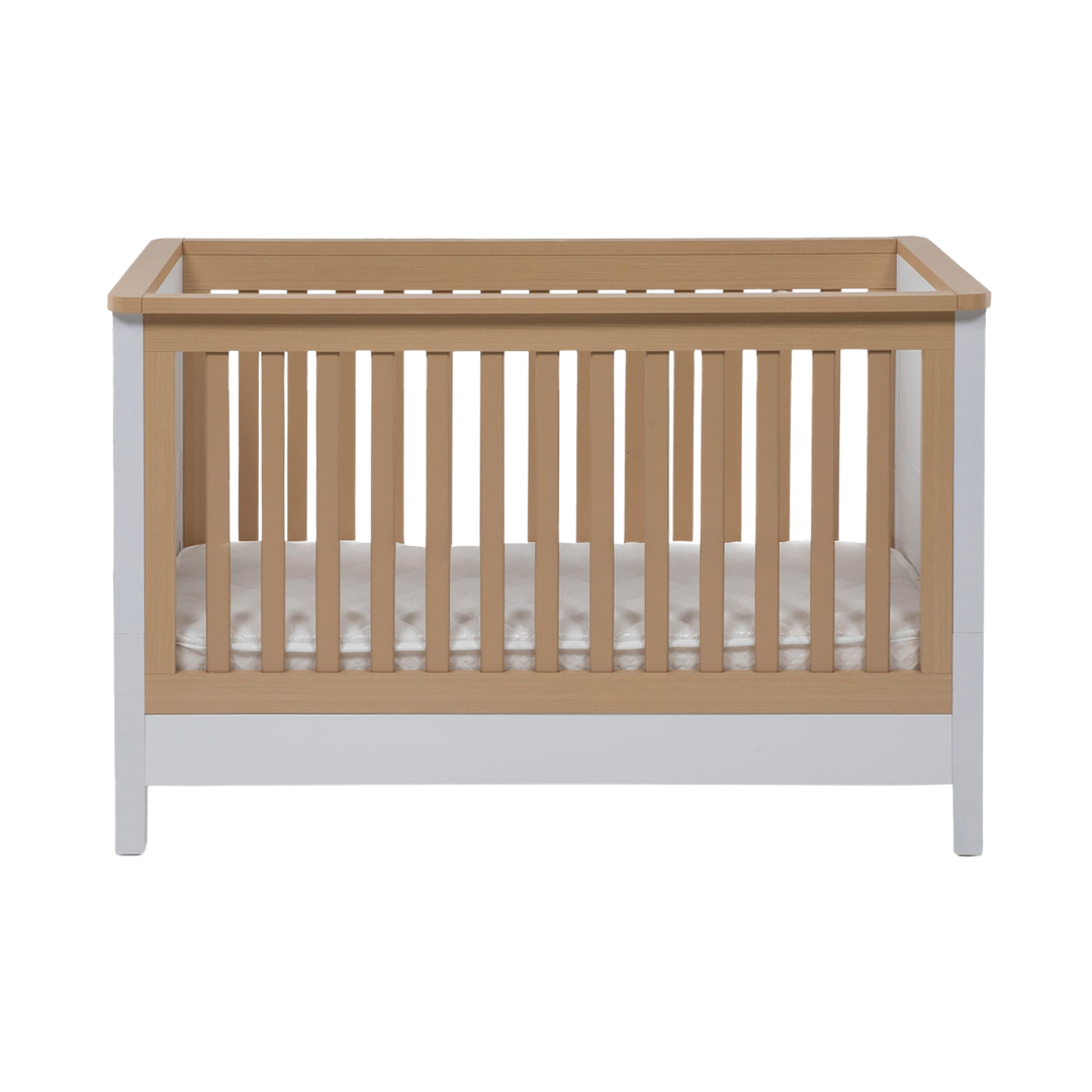 Cuna 3 en 1 Clara - 140 x 70 cm - Natura/Blanco | Form Design