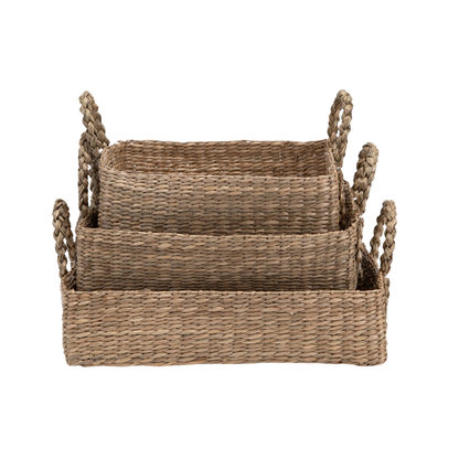 Pack de 3 Canastos Organizadores Amelia - Natural | Form Design