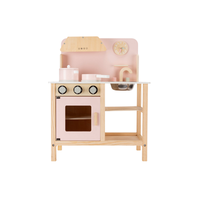 Cocina Infantil de Madera Maia - Rosado | Form Design