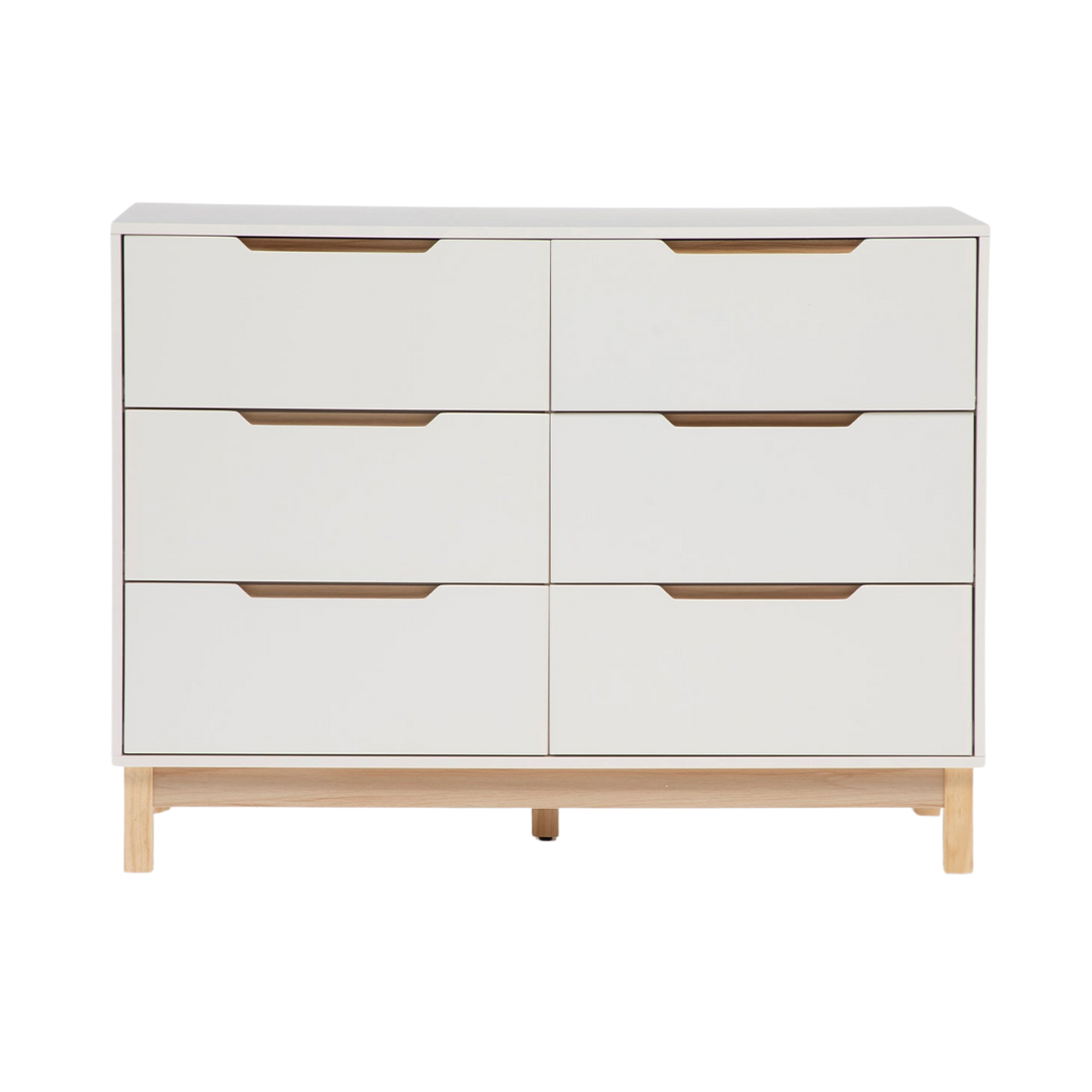 Cómoda Infantil Elena - Natura/Blanco | Form Design