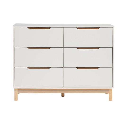 Cómoda Infantil Elena - Natura/Blanco | Form Design