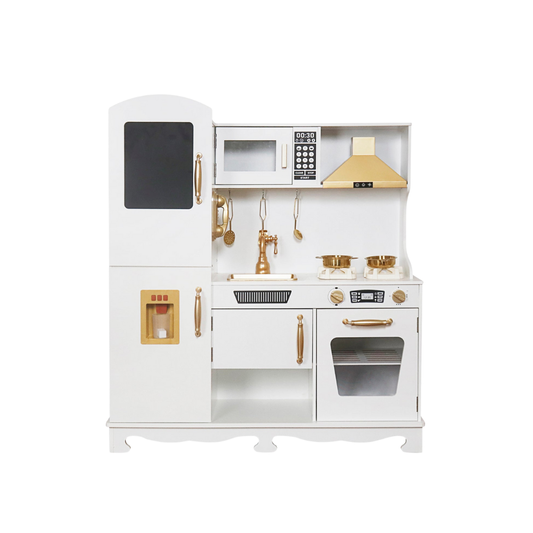 Cocina Infantil de Madera Eloisa - Blanco | Form Design