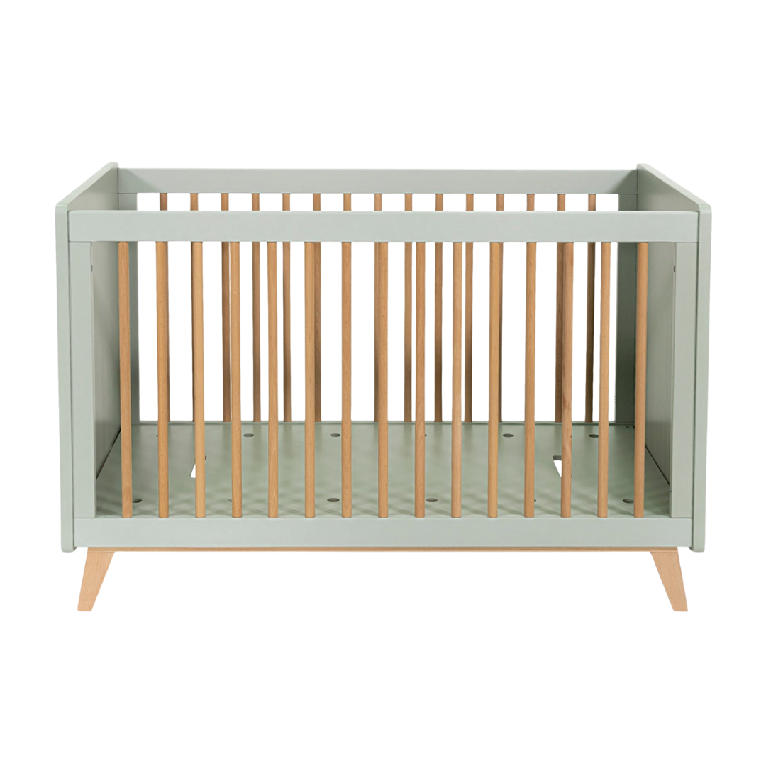 Cuna 2 en 1 Amalia - 120 x 60 cm - Verde Claro | Form Design
