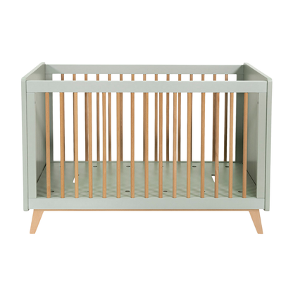 Cuna 2 en 1 Amalia - 120 x 60 cm - Verde Claro | Form Design