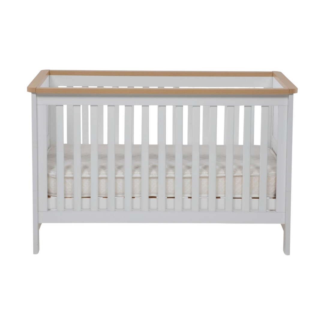 Cuna 3 en 1 Jacinta - 137 x 78 cm - Natura/Blanco | Form Design