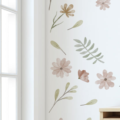 Decorative Wall Stickers - Floral Set