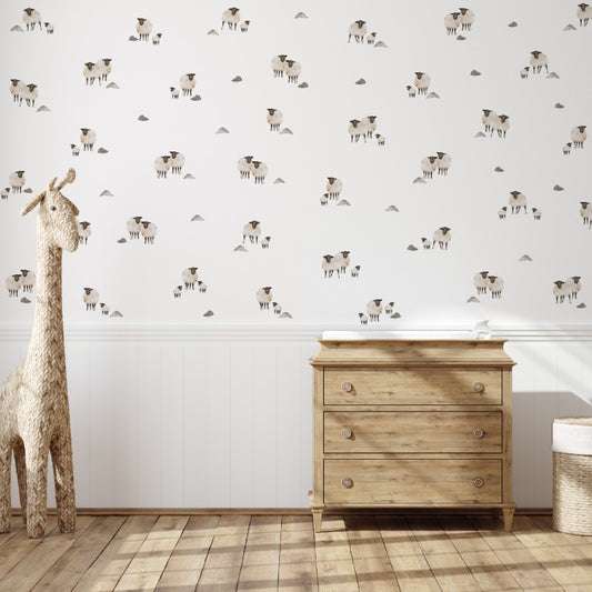 Decorative Wall Stickers - Sheep