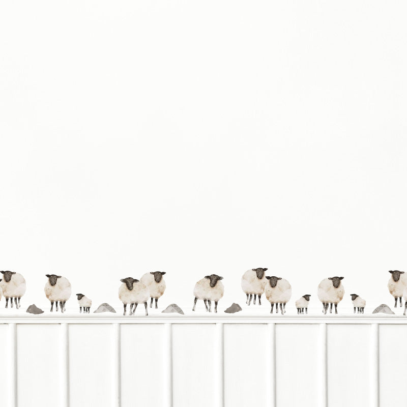 Decorative Wall Stickers - Sheep