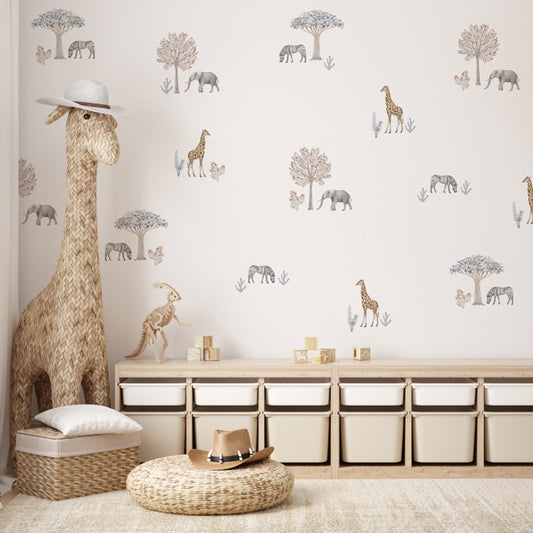 Decorative Wall Stickers - Safari