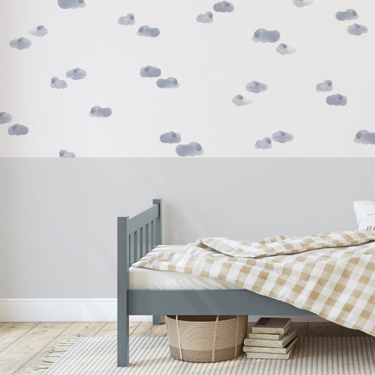 Stickers Decorativos Para Muros - Nubes Azules | Murami