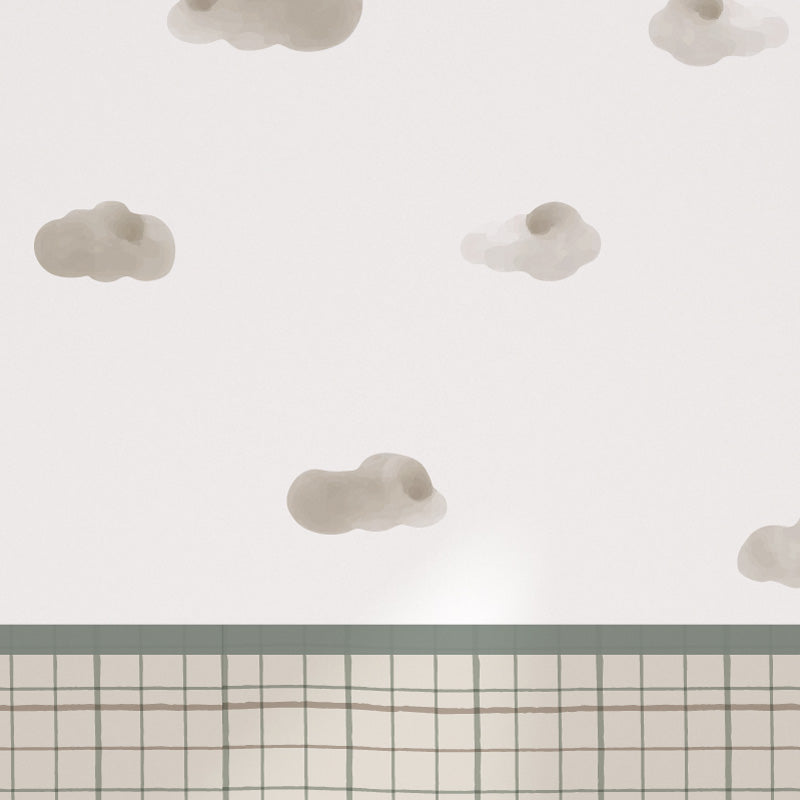 Decorative Wall Stickers - Beige Clouds