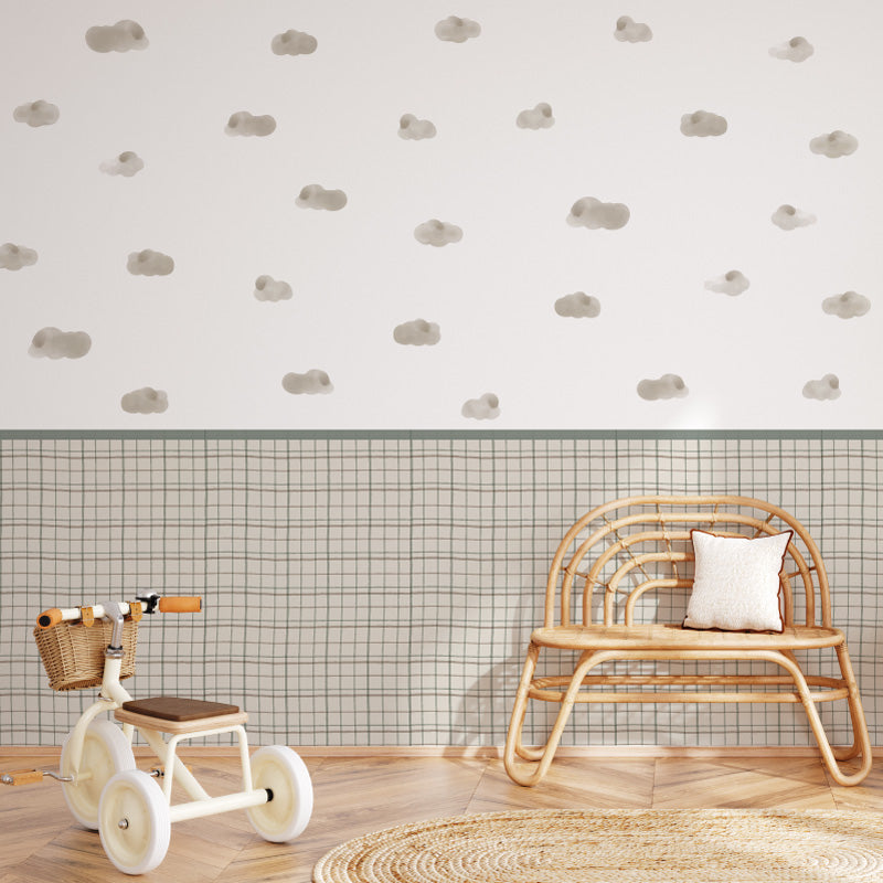 Decorative Wall Stickers - Beige Clouds