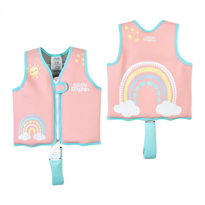Chaleco Flotador Infantil - Arcoíris Palorosa | Green Dolphin