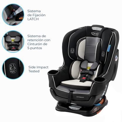 Silla de Auto Convertible Extend2Fit® - Gotham | Graco