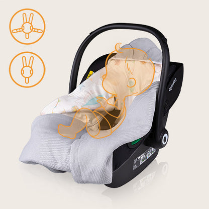 Manta Envolvente para Silla de Auto - Grey Balloon | Lionelo
