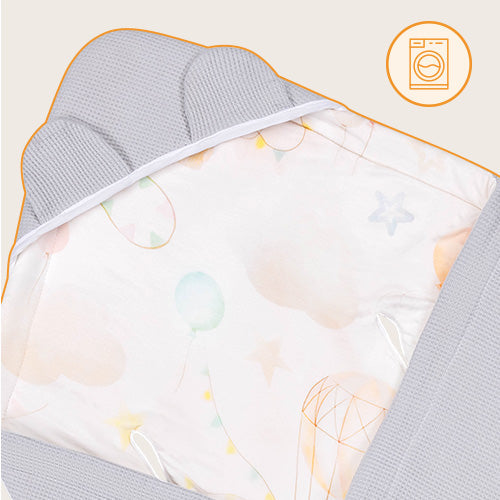 Manta Envolvente para Silla de Auto - Grey Balloon | Lionelo