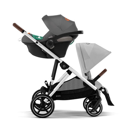 Travel System: Gazelle S + Aton G Chair + Base G - Lava Gray 