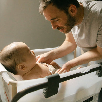 Pack Tina Plegable Flexi Bath® con Soporte para Recién Nacido - Blanco | Stokke