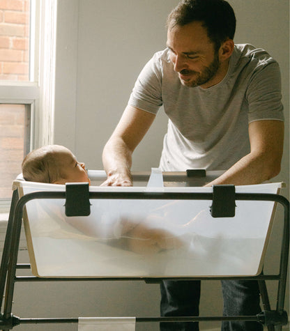 Pack Tina Plegable Flexi Bath® con Soporte para Recién Nacido - Blanco | Stokke