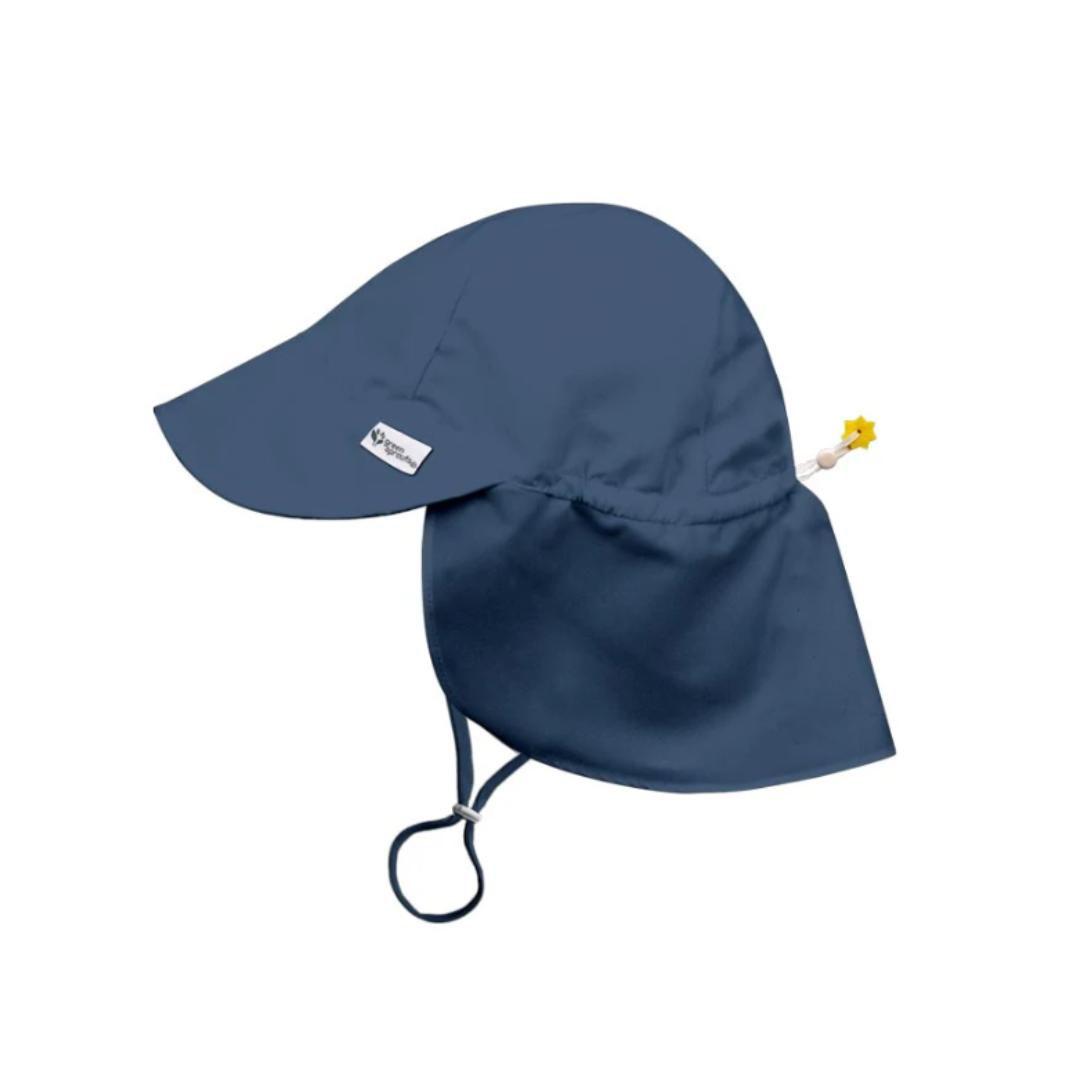 Dark Blue UV Filter Flap Hat