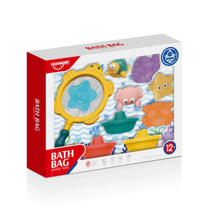 Juego de Agua Para Baño - Pesca Estrella - 10 Piezas | Huanger