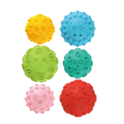 Textured Balls 6 Pieces