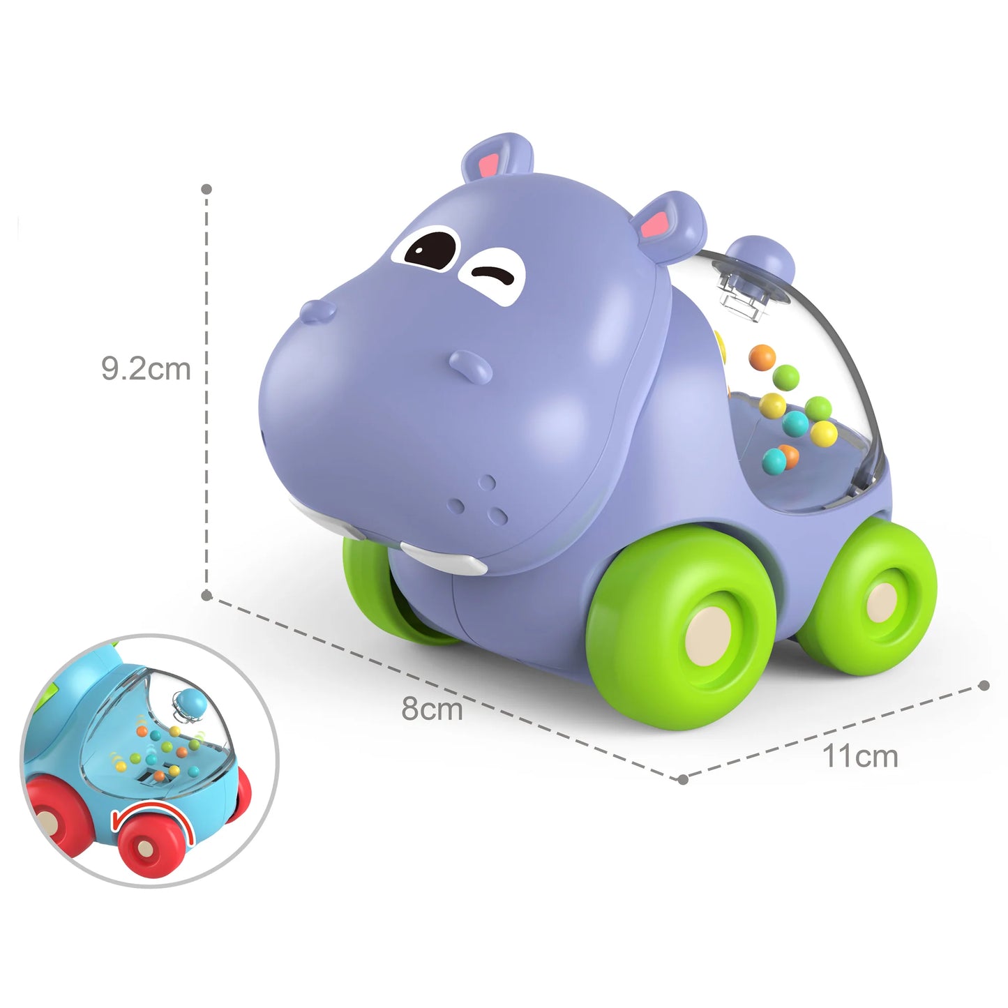 Auto Sonajero - Hipopotamo | Huanger