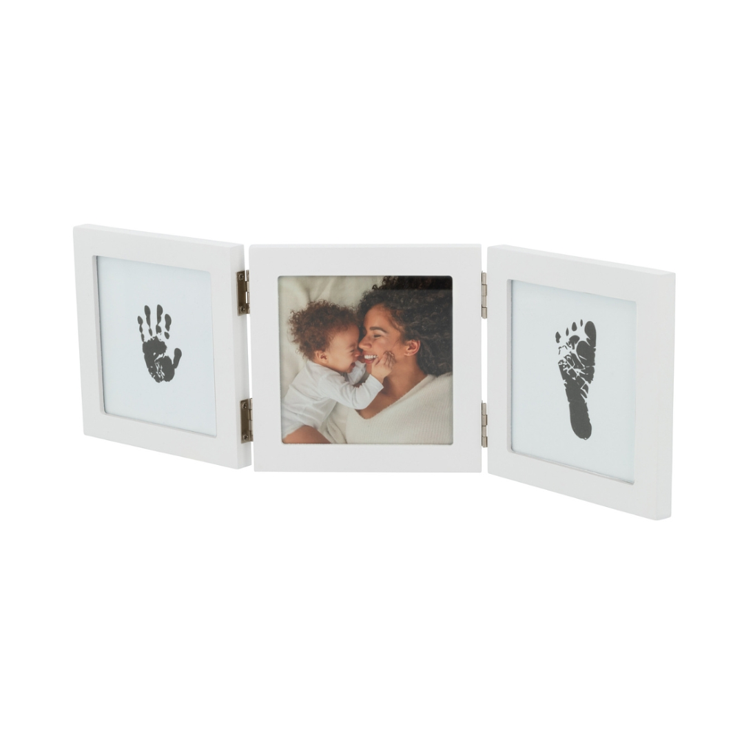 Marco Triple Huellas Bebé | Happy Hands