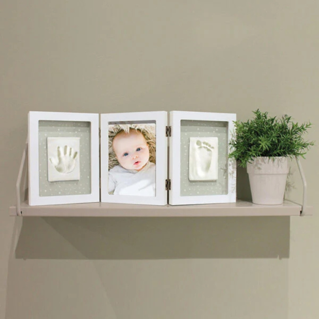 Marco Triple Huellas Bebé | Happy Hands