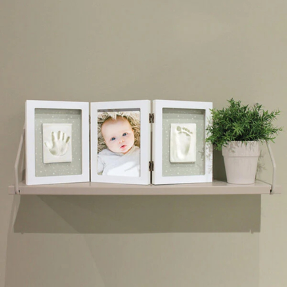 Marco Triple Huellas Bebé | Happy Hands