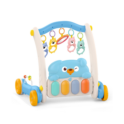 Gimnasio y Andador Infantil - Celeste | Huanger