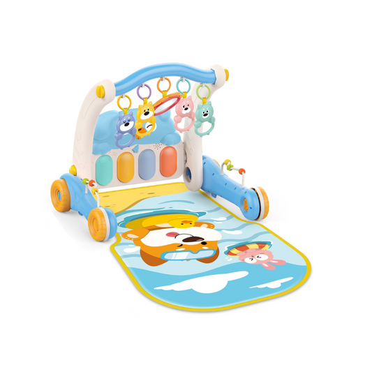 Gimnasio y Andador Infantil - Celeste | Huanger