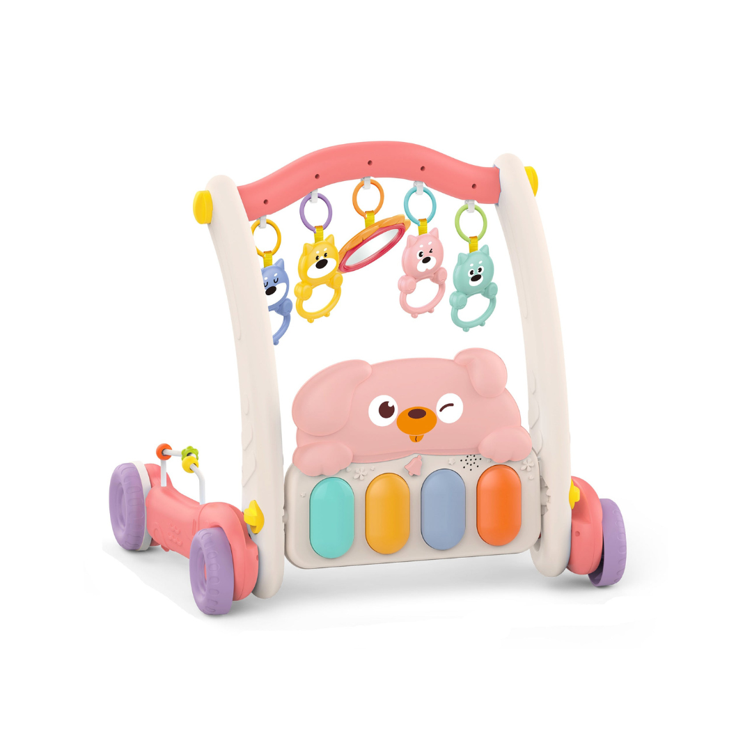 Gimnasio y Andador Infantil - Rosado | Huanger