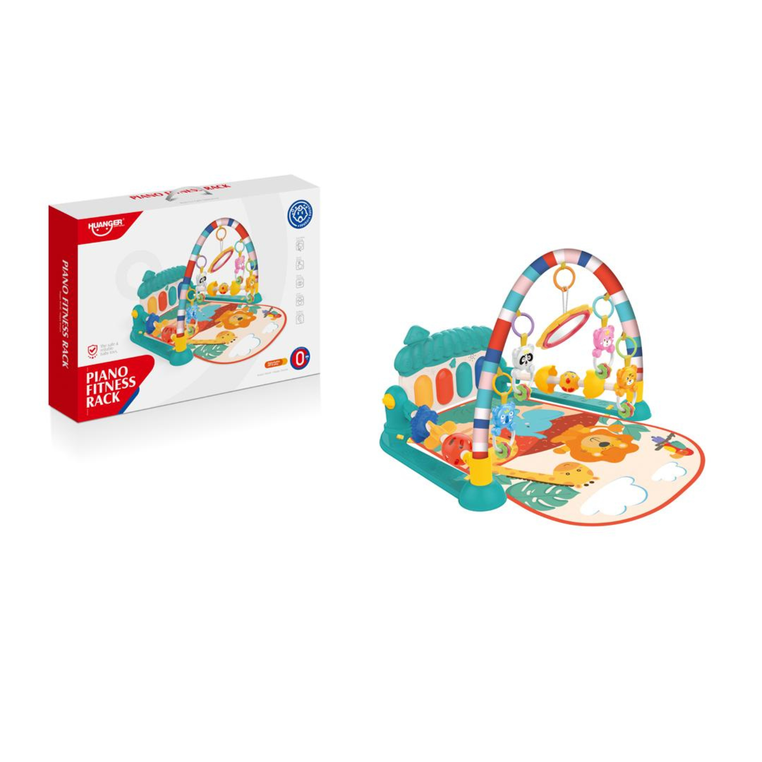 Gimnasio Infantil 3 en 1 - Turquesa | Huanger