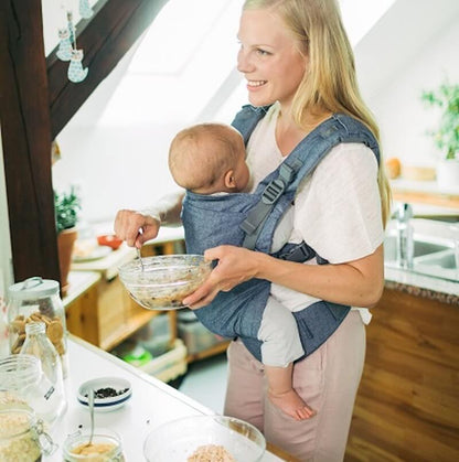 Mochila de Porteo Ergonómica - Boba X -  Chambray | Boba