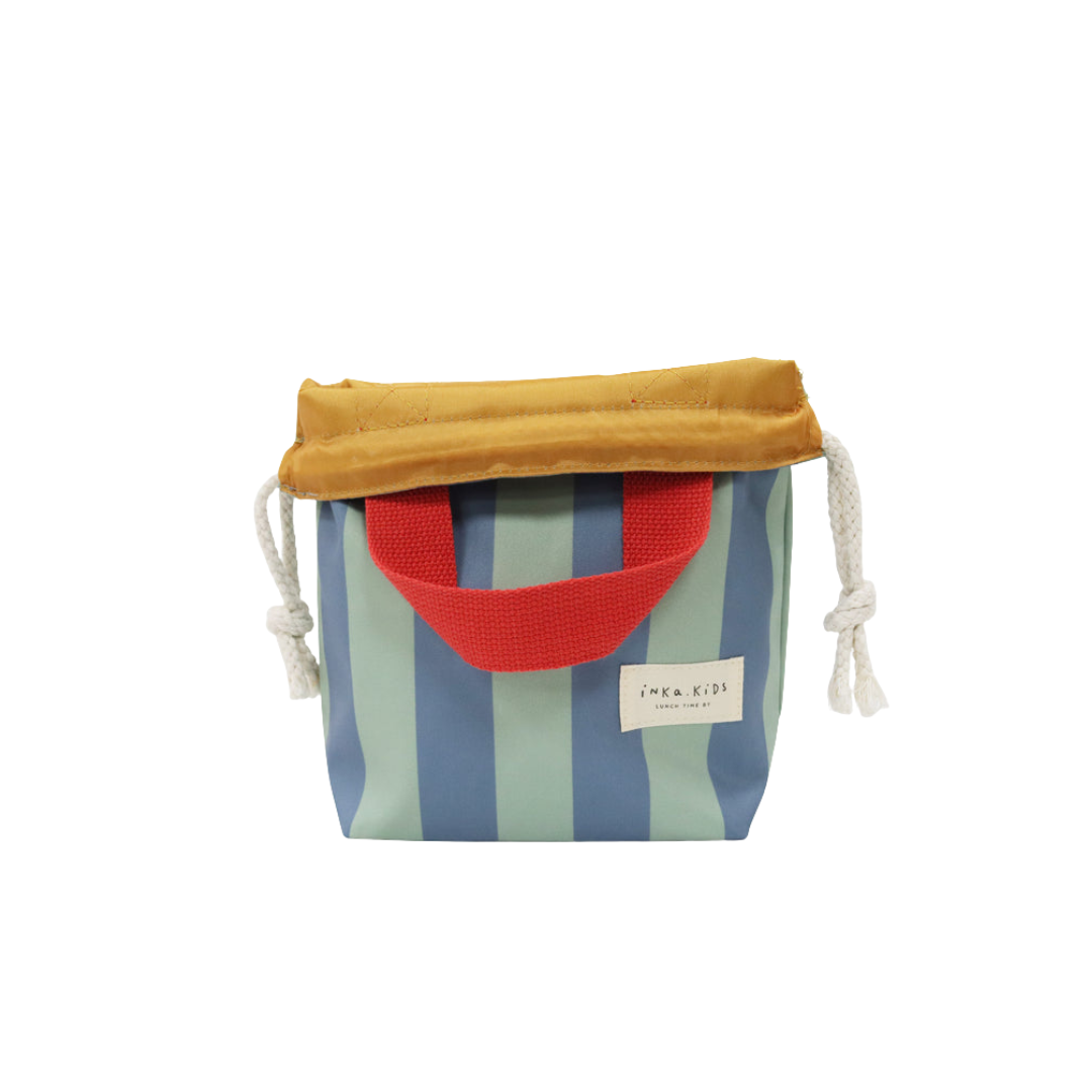 Snack Bag - Stripe Blue | Inka Kids
