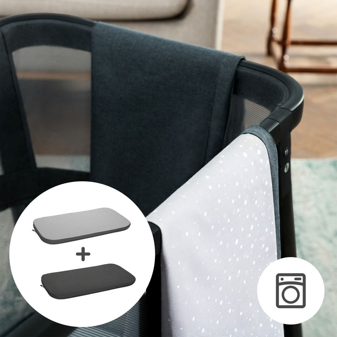 Cuna de Viaje Multifuncional 4 en 1 Sofi Plus - Grey | Kinderkraft