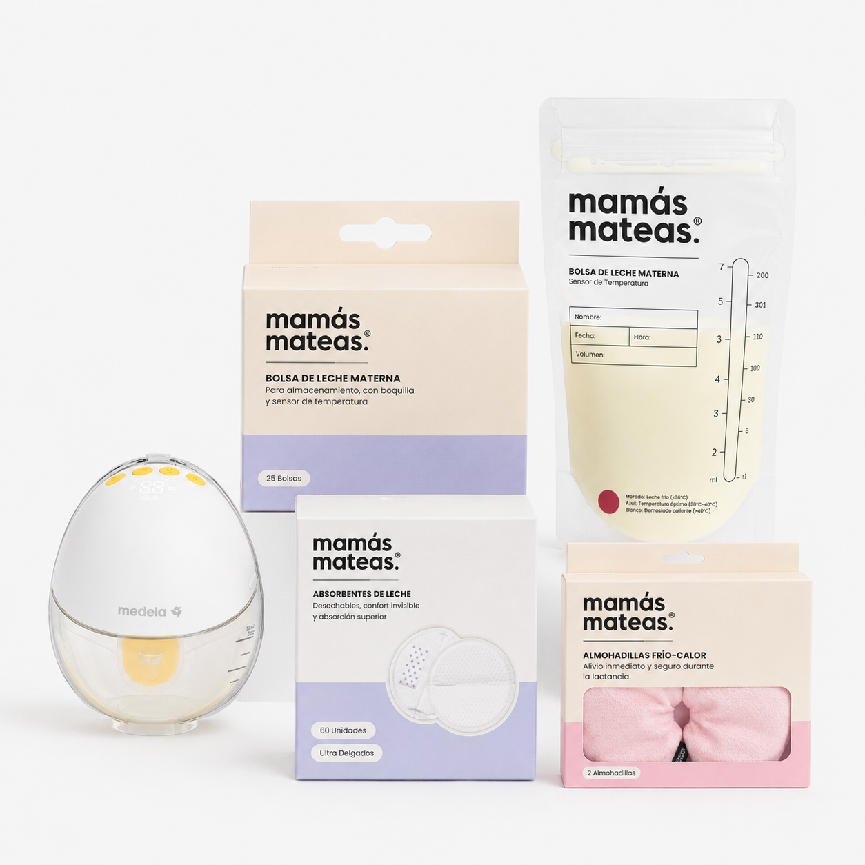 Kit Medela Motion InBra | Mamás Mateas