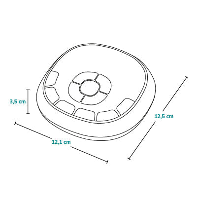 Máquina de Ruido Blanco, Luces y Reproductor de Latidos BabyNap | Lionelo