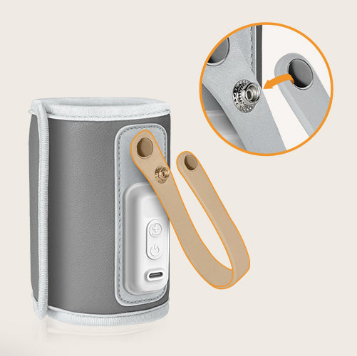 Calentador para Mamaderas Portátil Thermup Go - Grey Silver | Lionelo