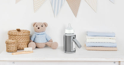 Calentador para Mamaderas Portátil Thermup Go - Grey Silver | Lionelo