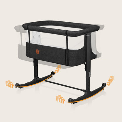 Cuna Colecho Aurora - Grey Graphite | Lionelo