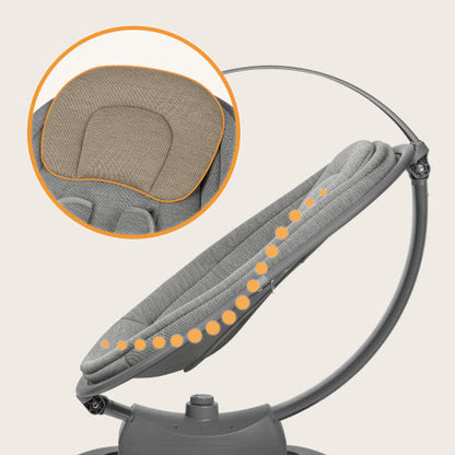 Silla Nido Eléctrica Blossom - Grey Concrete | Lionelo