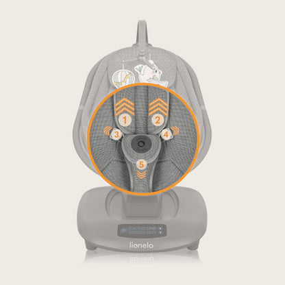 Silla Nido Eléctrica Blossom - Grey Concrete | Lionelo