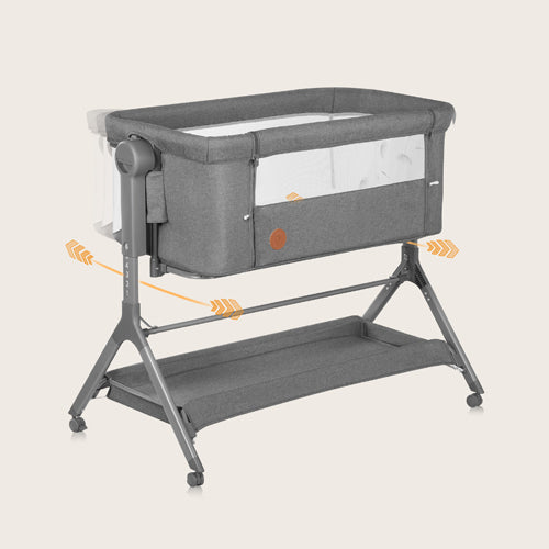Cuna Colecho Leonie - Grey Stone | Lionelo