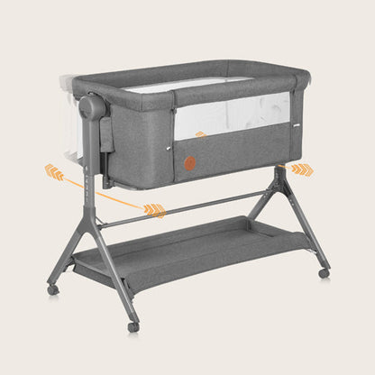 Cuna Colecho Leonie - Grey Stone | Lionelo